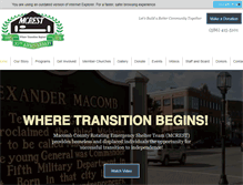 Tablet Screenshot of mcrest.org
